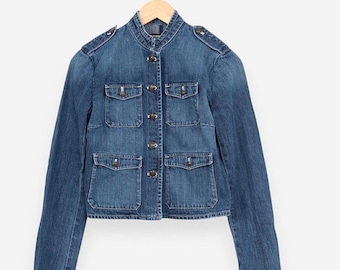 ポロ ラルフローレン ジャケット ダメージ加工 ヴィンテージ 90年代