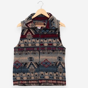 トップス (vintage)90s bear ridge reversible vest Vintage 90s Teddy Bear Vest,brocade Teddy Bear Vest,bear
