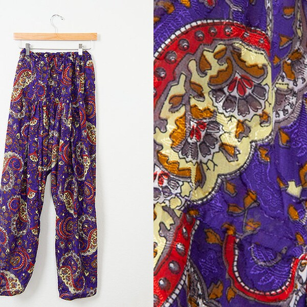 Sheer Harem Pants Etsy