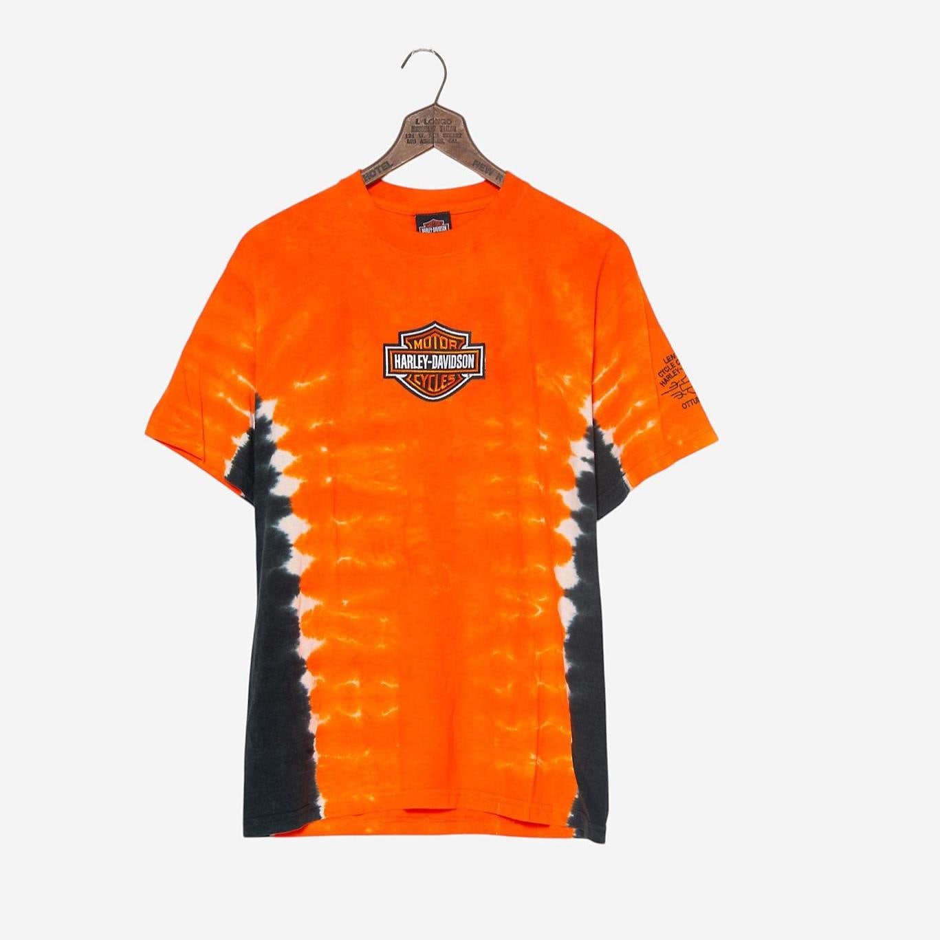 Tie Dye Harley Davidson Shirt - Etsy
