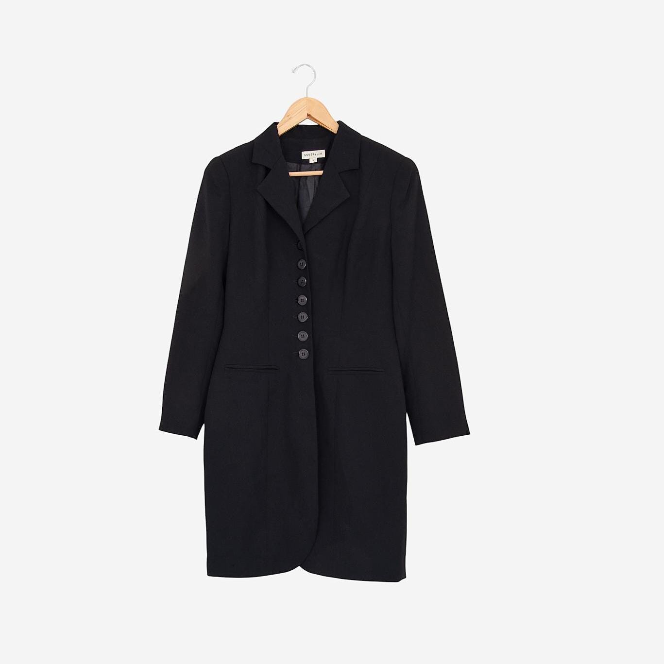 90s Long Coat - Etsy