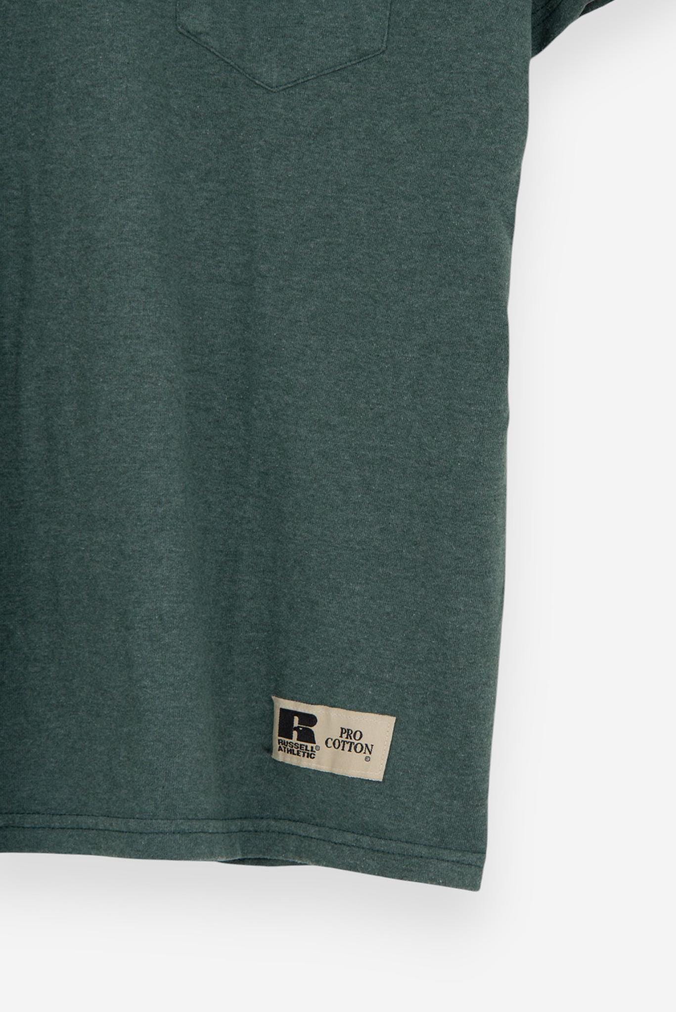 トップス RUSSELL ATHLETIC PRO COTTON 90s USA Vintage Russell Athletic Pro Cotton Striped T-shirt XL Gray