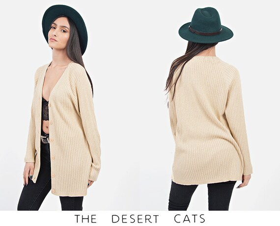 vintage 90s gold metallic ribbed cardigan sweater