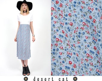 vintage 90s dress vintage 1990s floral boho dress vintage 90s grunge dress