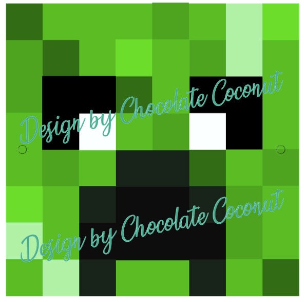 Minecraft Mask Printable - Etsy