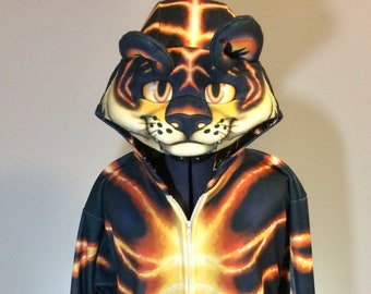 Lava Tiger Kigurumi