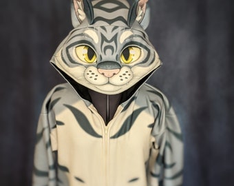 Tabby Cat Hoodie