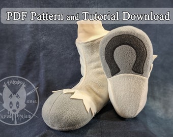 Fleece SockHoof Pattern and Tutorial