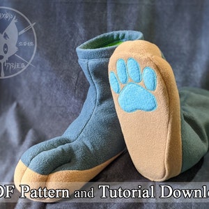 Fleece SockPaw Pattern and Tutorial