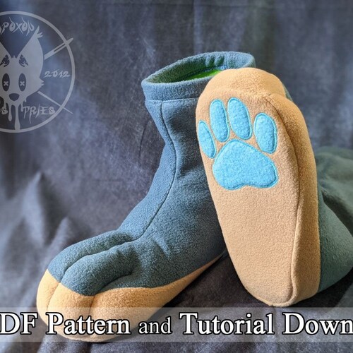Fleece SockPaw Pattern and Tutorial