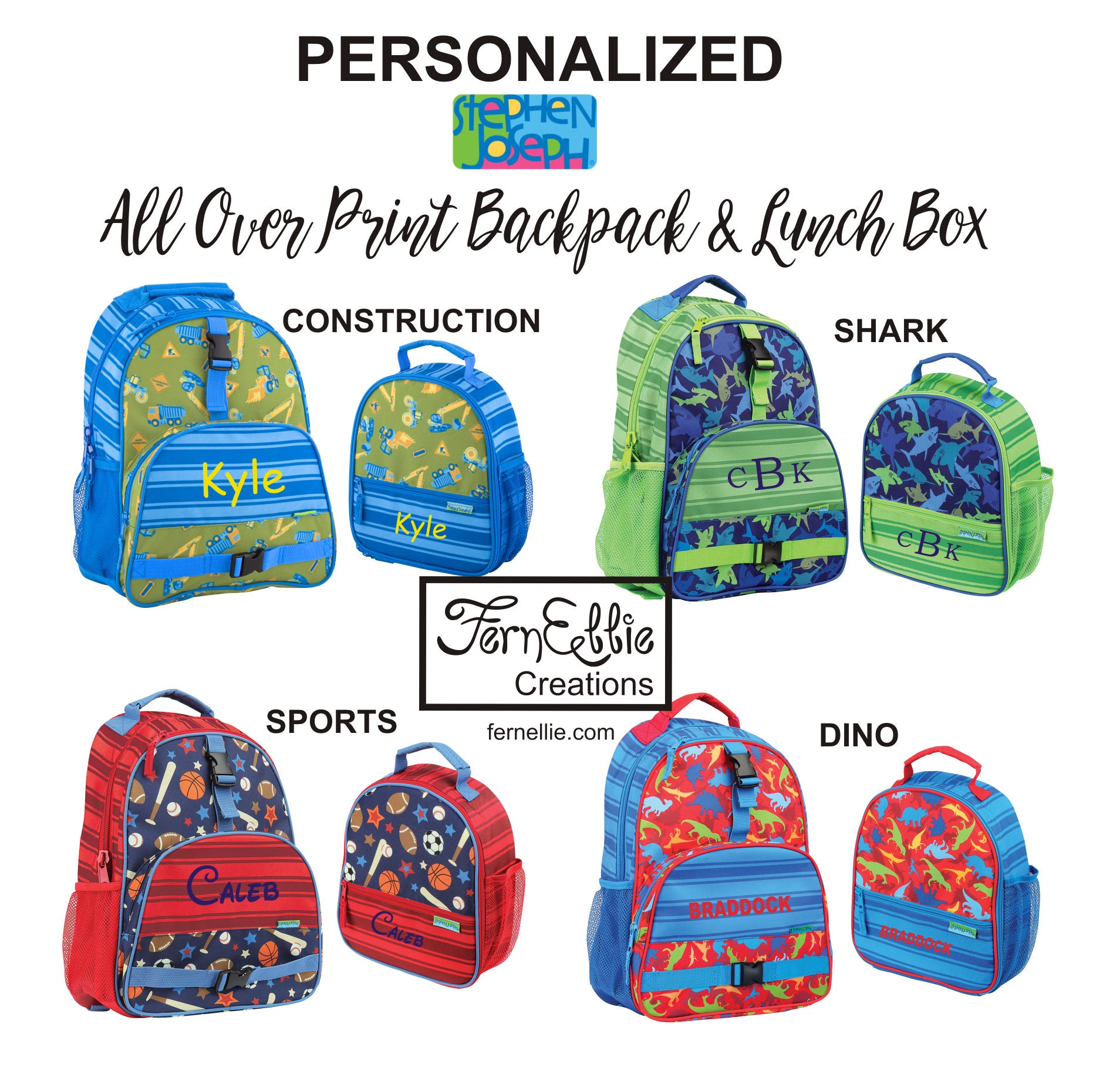 free personalization kids backpack