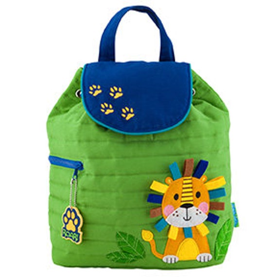 Stephen Joseph Quilted Lion Backpack