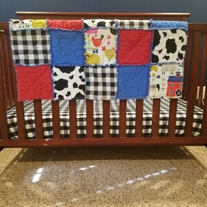 farm baby bedding