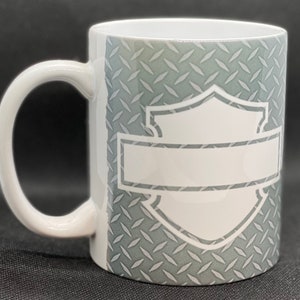 Harley Davidson Bar & Shield Inspired Mug