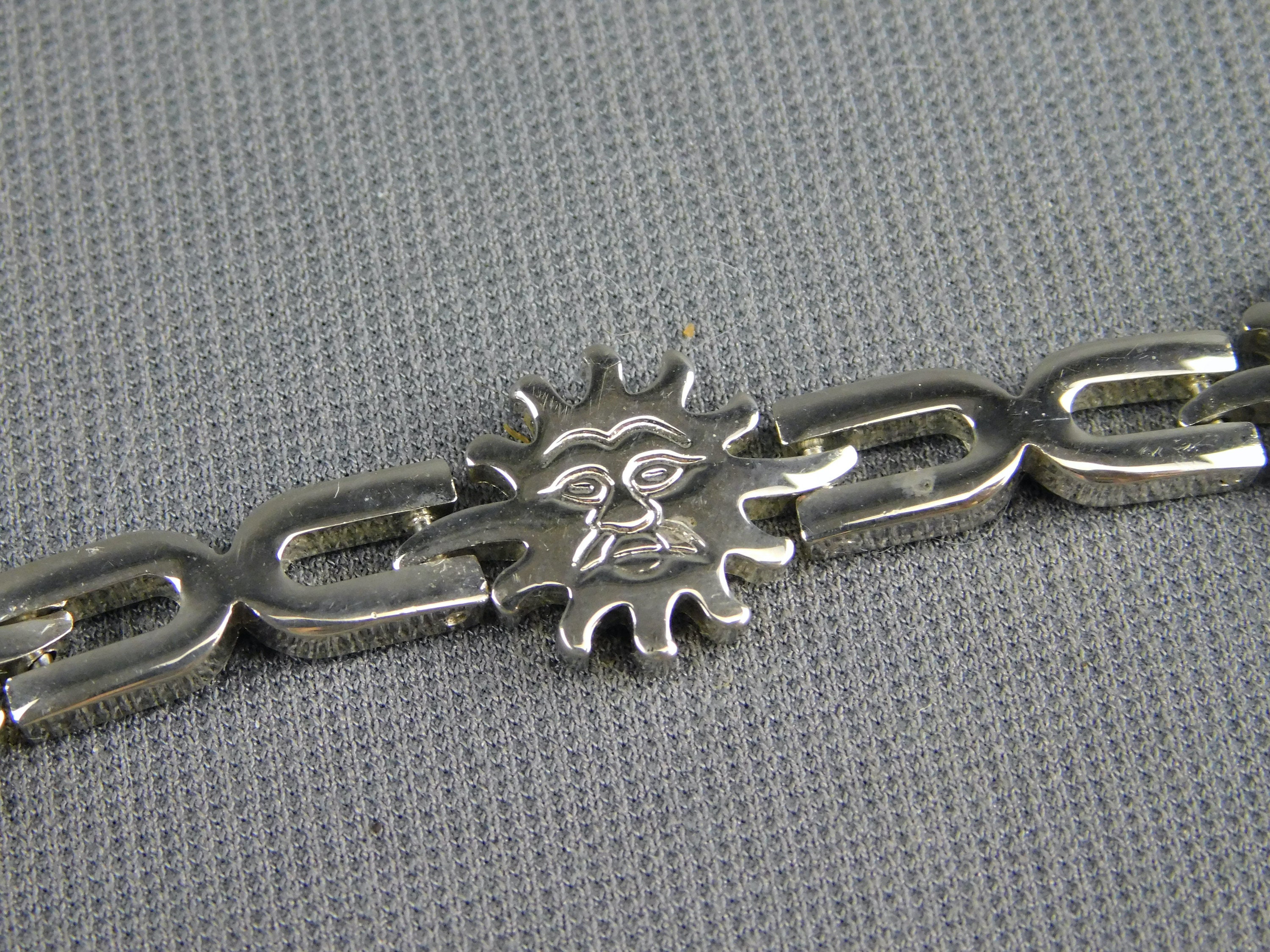 Vintage Sterling Silver Charm Bracelet and 6 Charms Mexican Silver Taxco  23366 – Schooner Chandlery