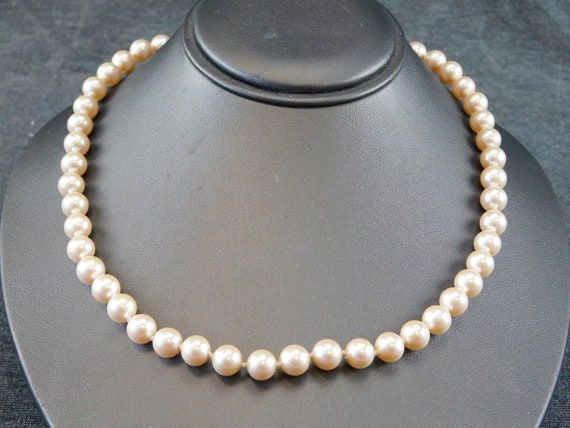 Monet faux pearl sale necklace