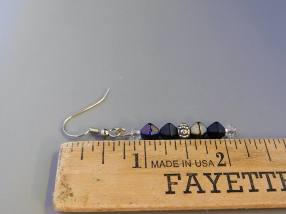 Unbranded Dangle Drop Pierced Wire Earrings 1-1/4… - image 4