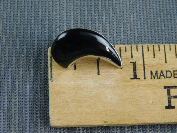NOS M.J. Carroll Pierced Swish Earrings Pierced B… - image 4