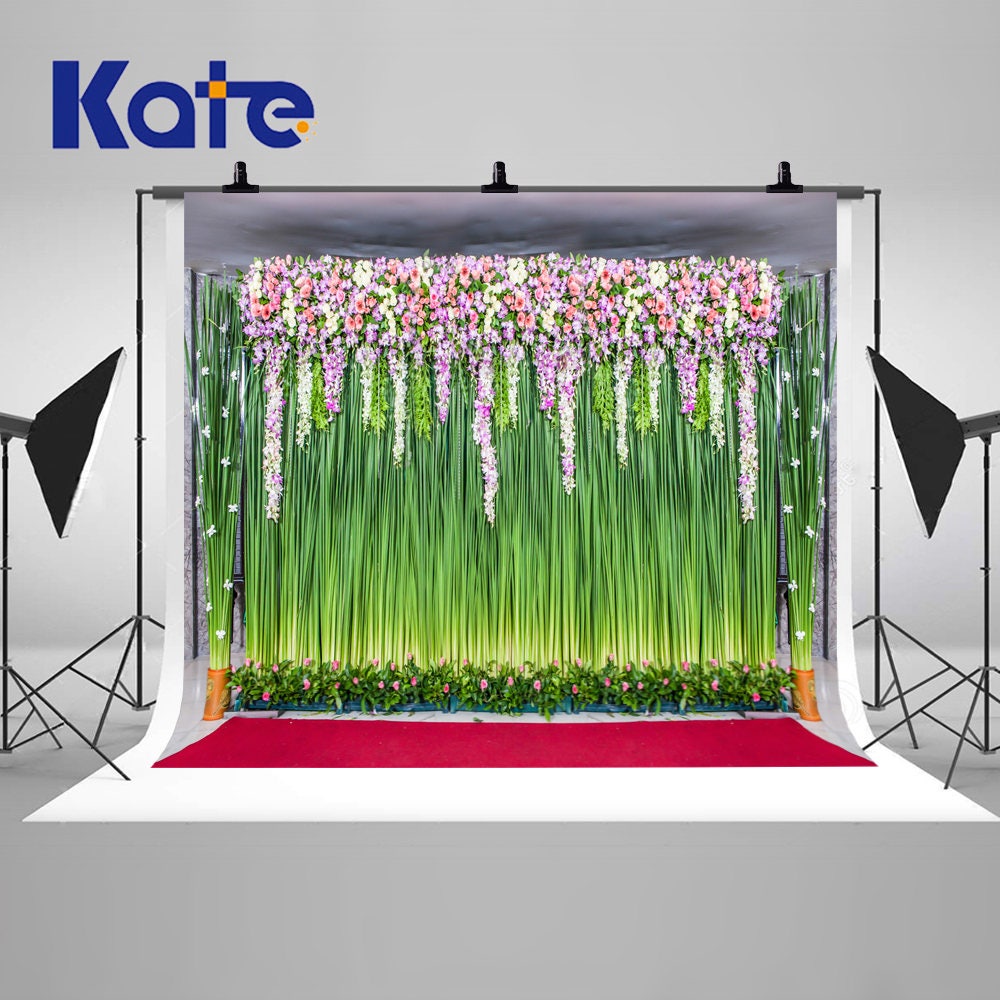Floral Flowers Decoration Photography Backdrops Stage Photo Etsy