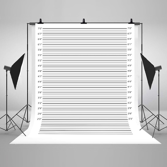 5 ft by 4 ft Cloth Photo Booth Backdrop for Mugshot Signs Quality Digitally Printed Image!