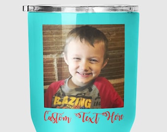 Custom Photo Sticker: Personalized Waterproof Decal for Tumbler