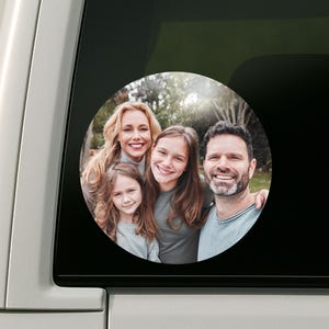 Custom Photo Decal Personalized Photo Decal Photo Memorial Decal Custom Decal from photo decal of a photo custom photo decal 1&quot;-12&quot;
