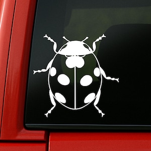 Ladybug Car Window Decal Lady Bug Car Decals