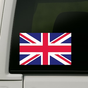UK Flag waterproof Decal Flag of the United Kingdom Flag British Flag Great Britain Flag