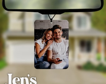 Custom Photo Car Air Freshener: Personalized Felt Freshie