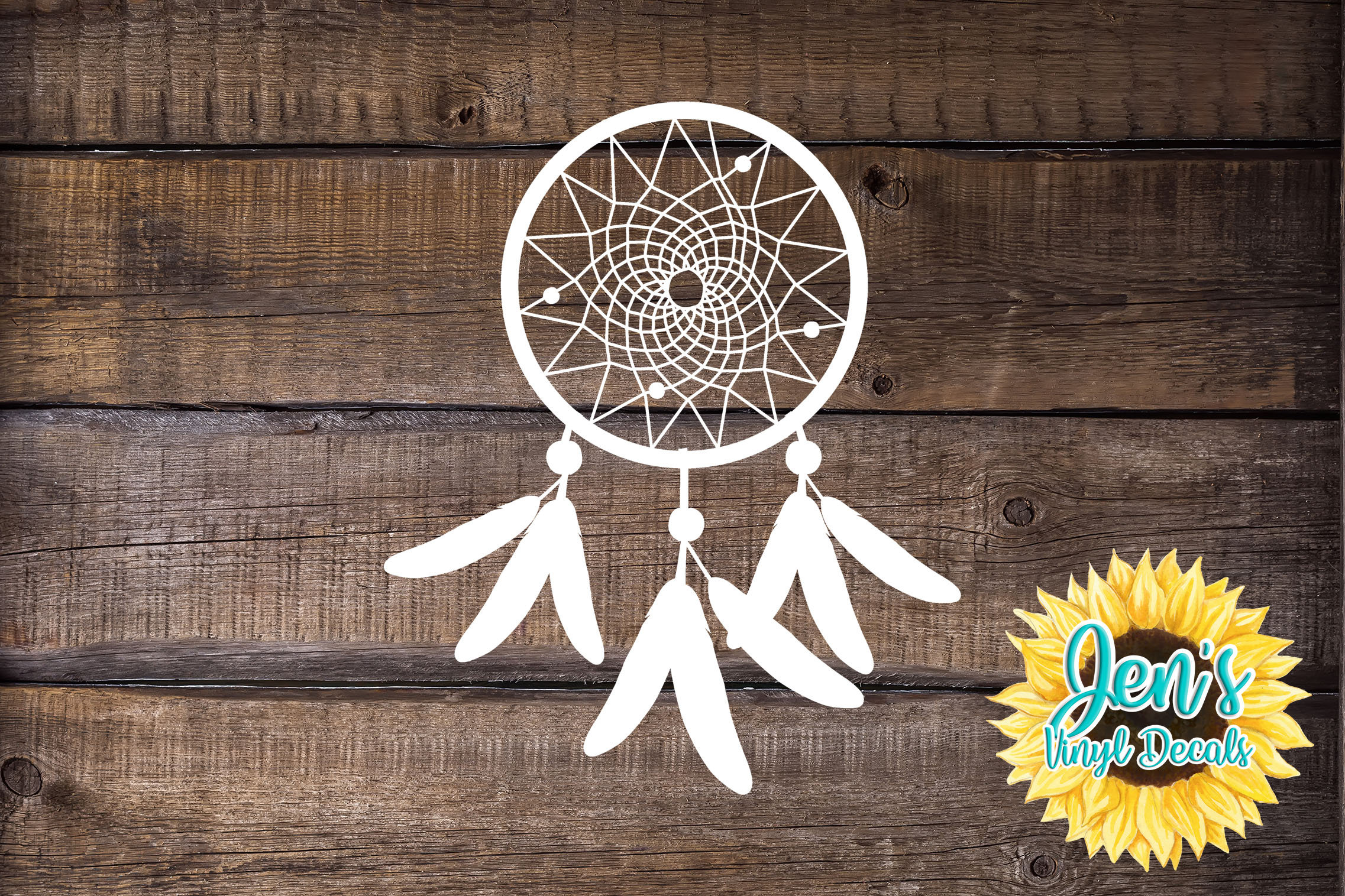 Dream Catcher Car Window Decal Dreamcatcher Car Decals Etsy