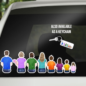 Custom Family Sticker Customizable Family Sticker