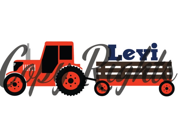 SET OF 2 KUBOTA TRACTOR VINYL DECAL STICKER RED