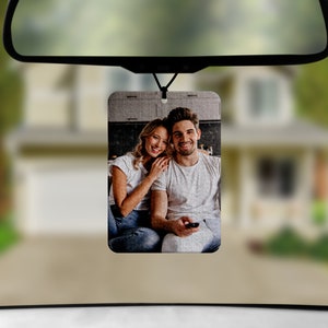 Custom Photo Air Freshener Scented Air Freshener Personalized Car Accessories Perfect Gift Idea