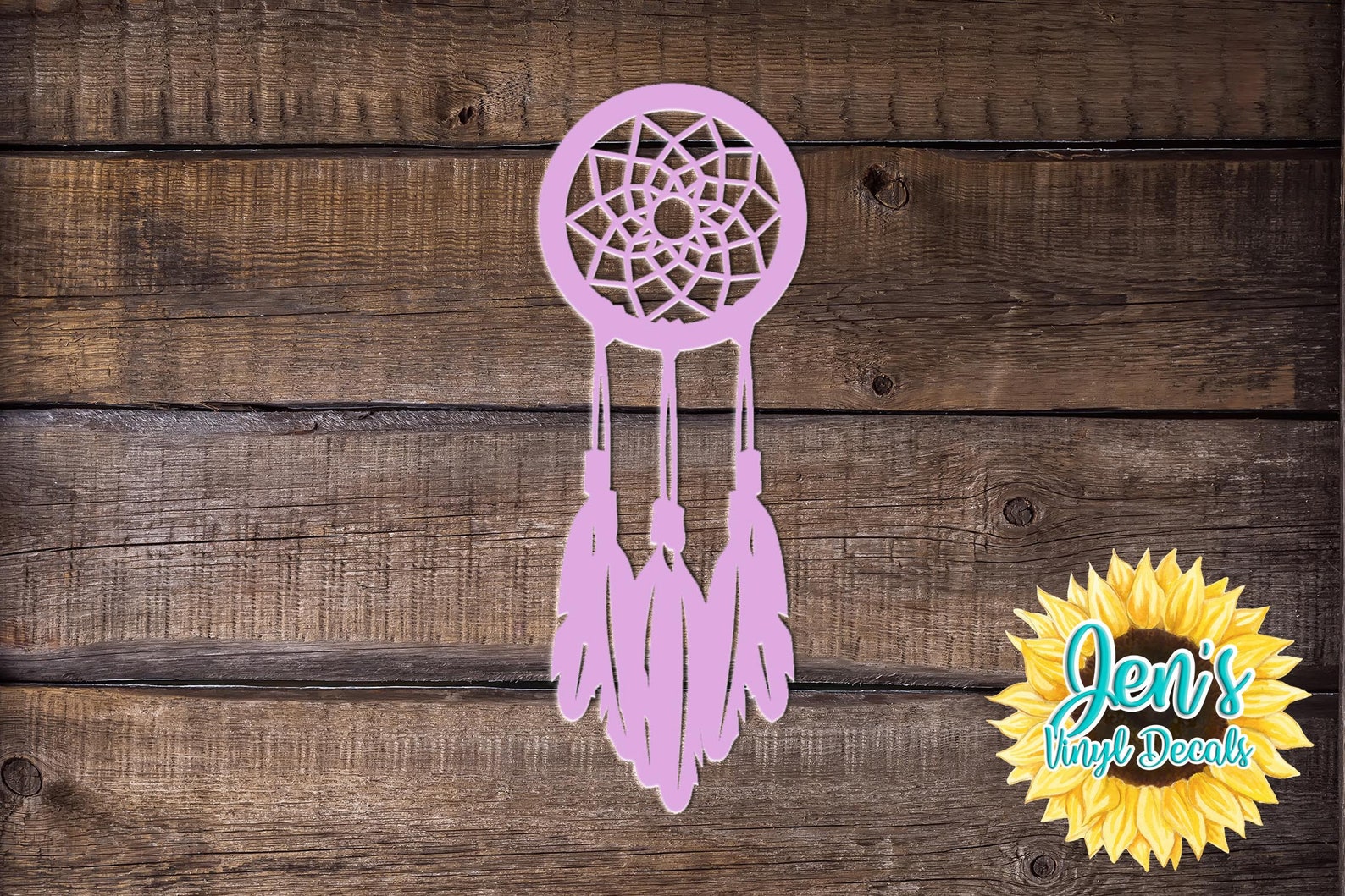 Dream Catcher Car Window Decal Dreamcatcher Car Decals Etsy