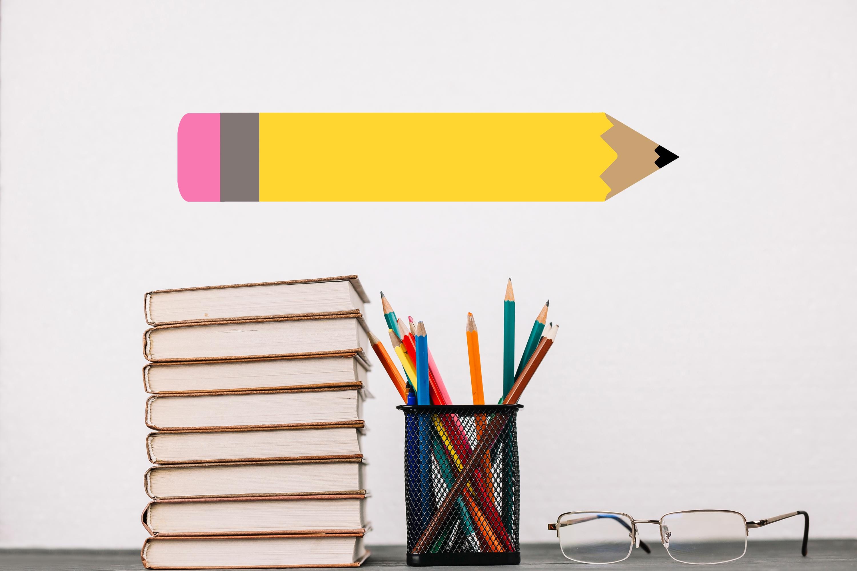 Pencil Wall Decals Classroom Decoration Teacher Stickers - Etsy