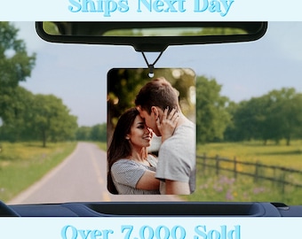 Custom Photo Car Air Freshener: Personalized Felt Freshie