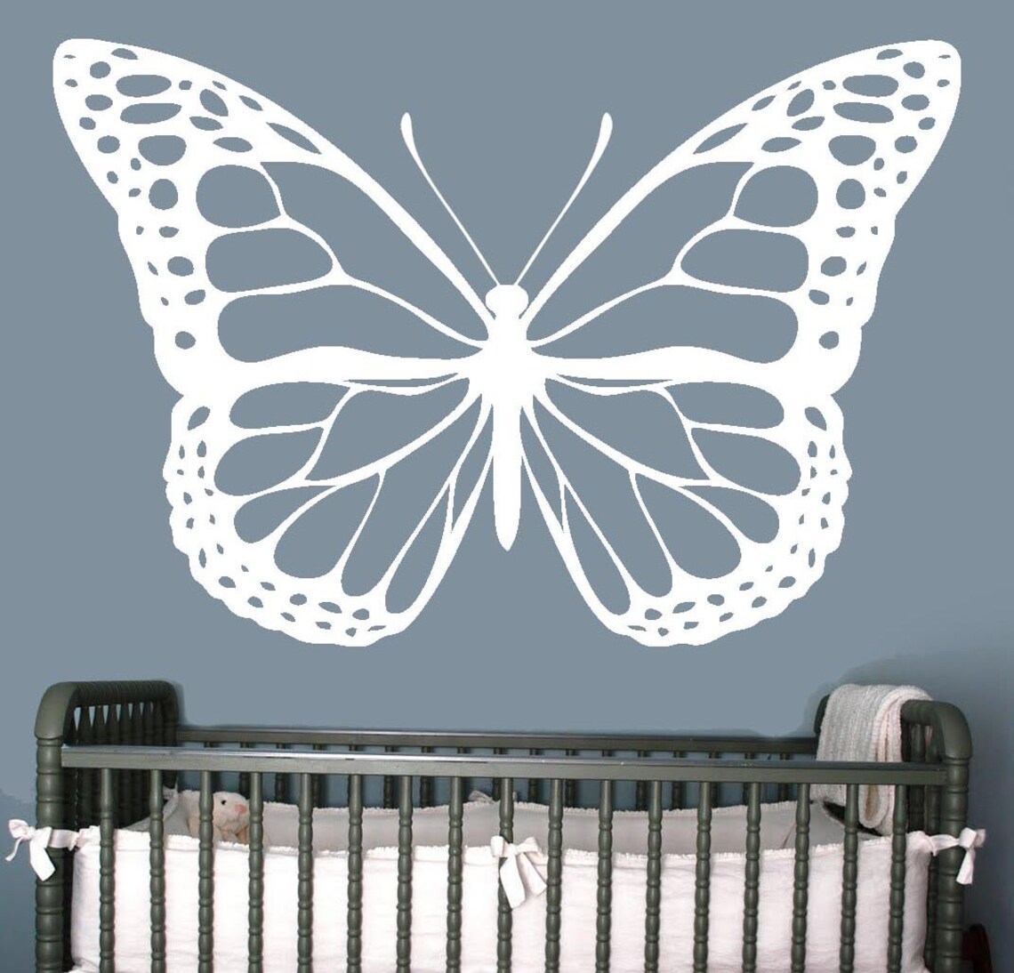 Butterfly Home Decor Wall Decal Monarch Butterfly Wall Decal Etsy