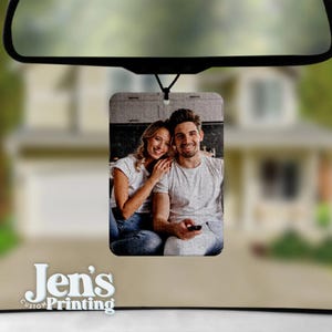 Custom Photo Air Freshener Scented Air Freshener Personalized Car Accessories Perfect Gift Idea