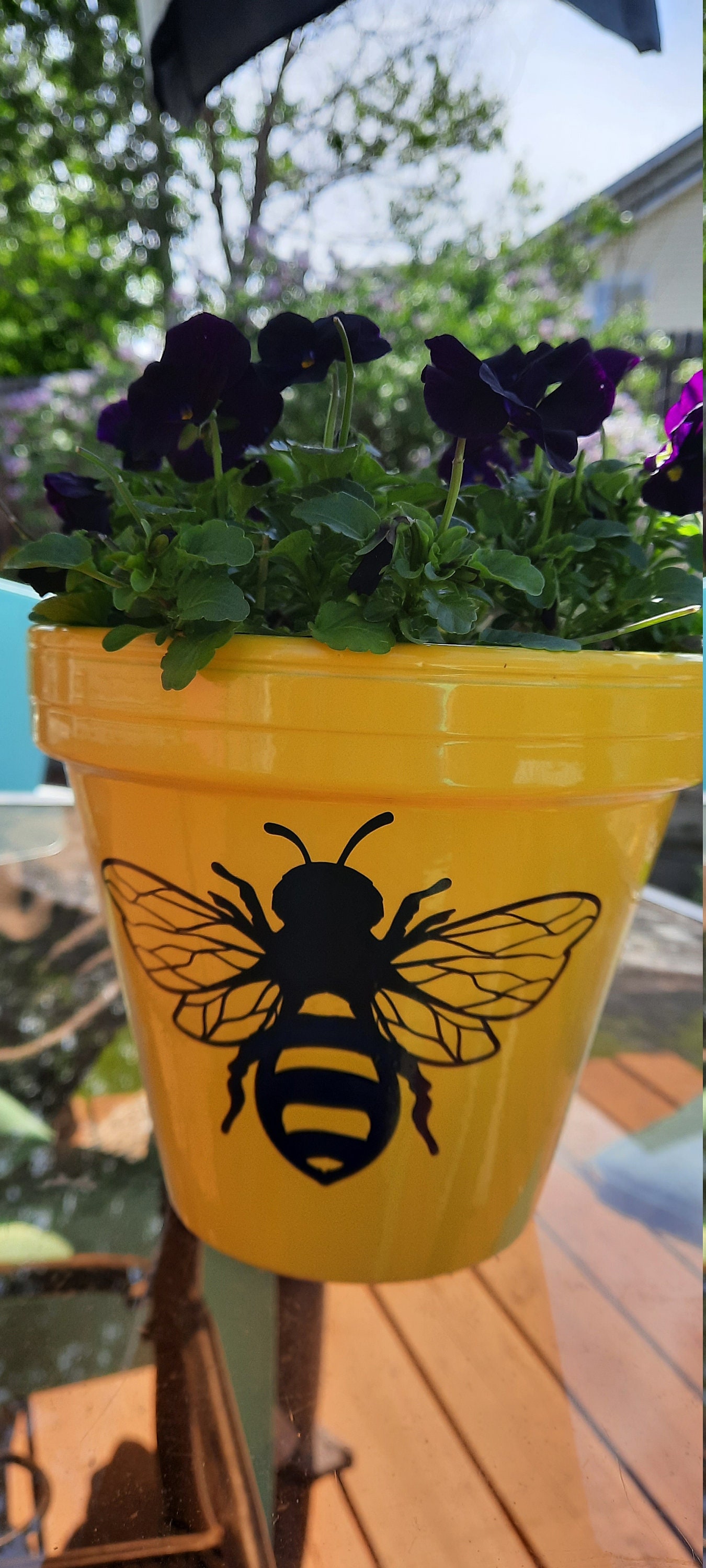 Honey Bee Car Window Decal Bee Car Decals Etsy