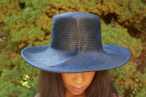Boho Hut mit Samtschleife Accessoires Hüte Wollhüte 