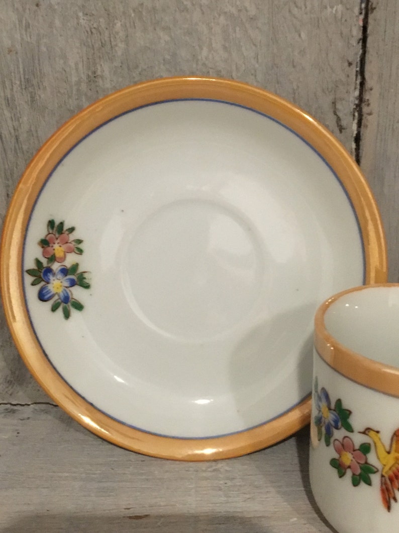 tea cup and saucer made in occupied japan