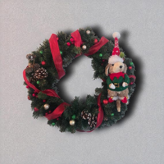 Cute Critter Holiday Wreath