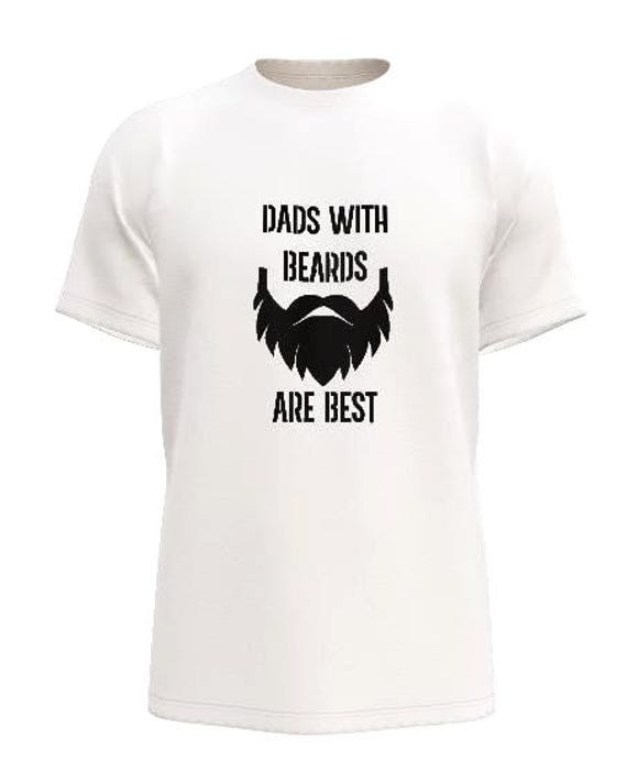 Dad's with Beards T-shirt, father's dad, new father, dad| 100% Cotton