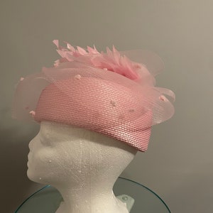 SOLD Kentucky Derby Pink Pilllbox hat Kentucky Oaks Just like Jackie SOLD image 10