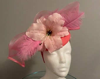 Kentucky Derby, Kentucky Oaks Pink Fascinator  display picture 3