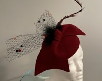 Breeders’ Cup Fall Fascinator “Royal Topper"