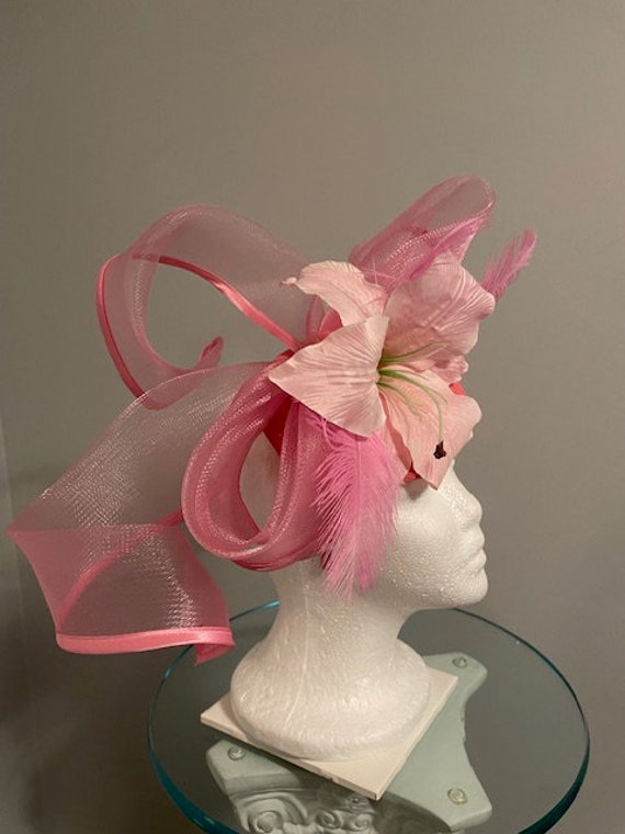 Kentucky Derby, Kentucky Oaks Pink Fascinator 