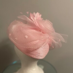 SOLD Kentucky Derby Pink Pilllbox hat Kentucky Oaks Just like Jackie SOLD image 2