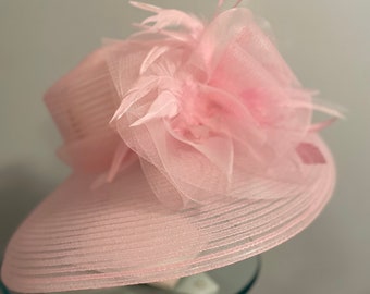 Sold Kentucky Derby Pink Hat "Pink Baby Doll" Kentucky Oaks SOLD