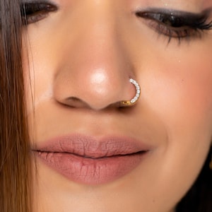 Nose ring on round nose deals